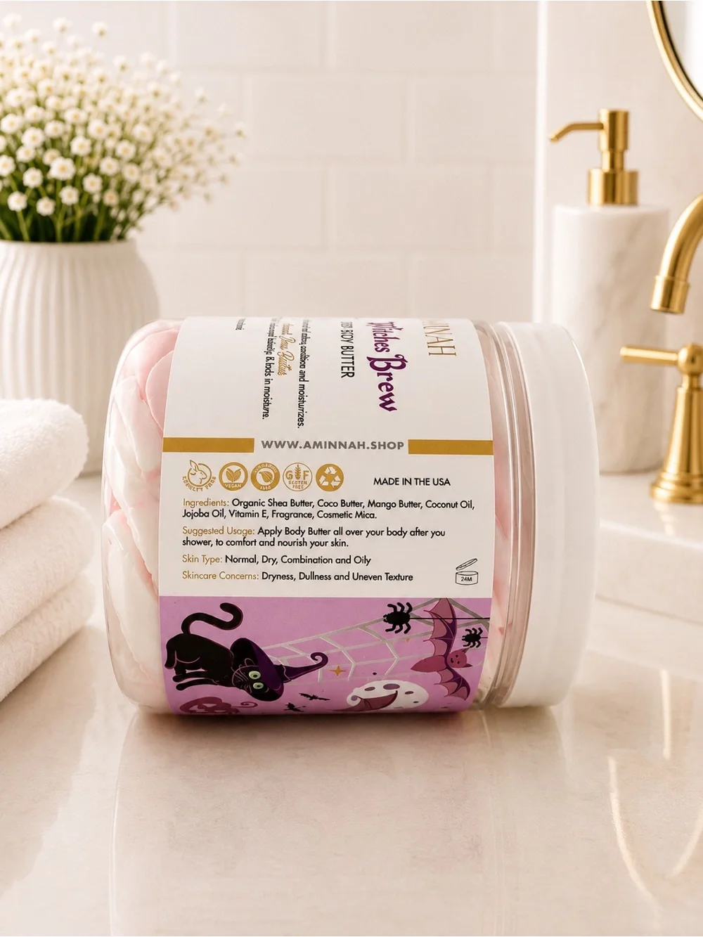 AMINNAH Witches Brew Whipped Body Butter